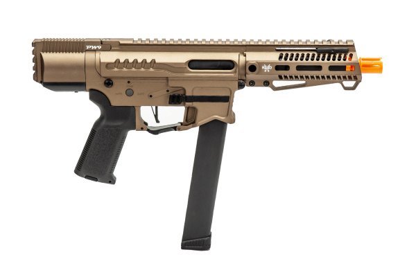 Zion Arms R&D Precision PW9 9mm Airsoft AEG Pistol Caliber Carbine (Bronze)