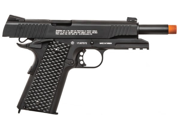 Elite Force 1911 Gen 3 Tactical CO2 Blowback Airsoft Pistol (Blk)