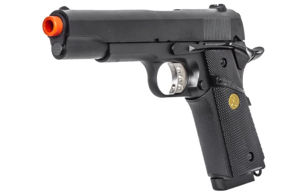 Double Bell Full Marking 1911 MEU GBB Airsoft Pistol ( Black )