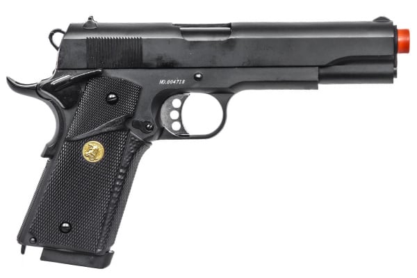 Double Bell Full Marking 1911 MEU GBB Airsoft Pistol ( Black )