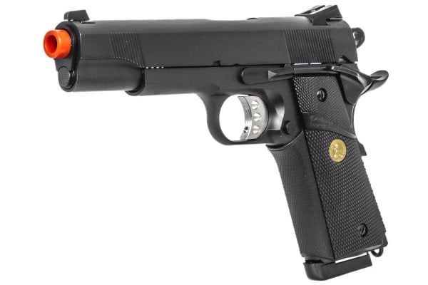 Double Bell M1911 MEU CO2 Gas Blowback Low Velocity Airsoft Pistol ( Black )