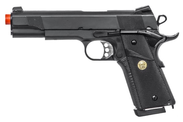 Double Bell M1911 MEU CO2 Gas Blowback Low Velocity Airsoft Pistol ( Black )