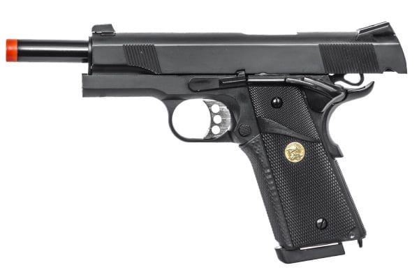 Double Bell M1911 MEU CO2 Gas Blowback Low Velocity Airsoft Pistol ( Black )