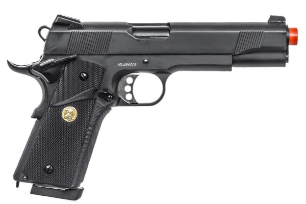 Double Bell M1911 MEU CO2 Gas Blowback Low Velocity Airsoft Pistol ( Black )