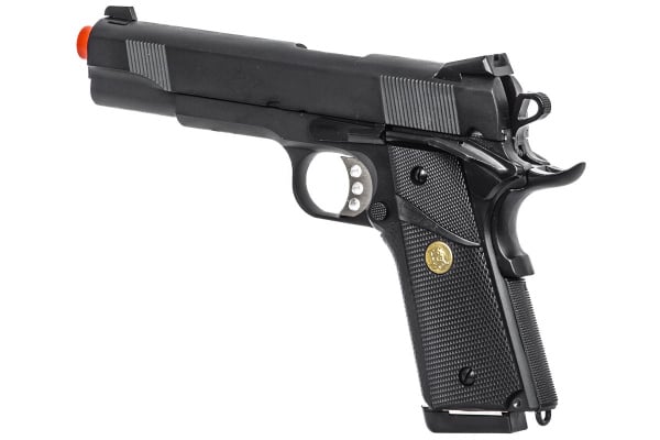 Double Bell M1911 MEU CO2 Gas Blowback Low Velocity Airsoft Pistol ( Black )