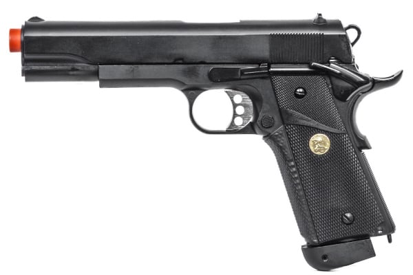 Double Bell M1911 MEU Blowback CO2 Airsoft Pistol ( Black )