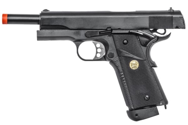 Double Bell M1911 MEU Blowback CO2 Airsoft Pistol ( Black )