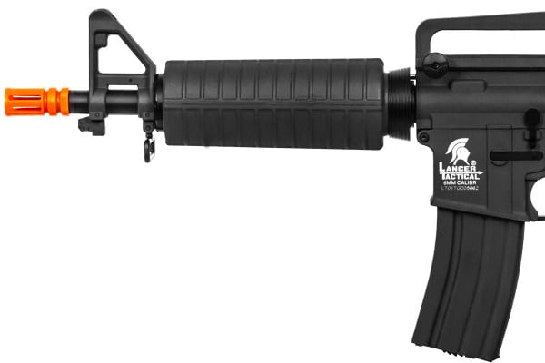 Lancer Tactical LT01BL Gen 2 M4 M933 Commando Carbine AEG Airsoft Rifle Low FPS ( Black )