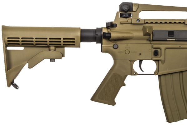 Lancer Tactical LT01T Gen 2 M4 M933 Commando Carbine AEG Airsoft Rifle ( Tan )