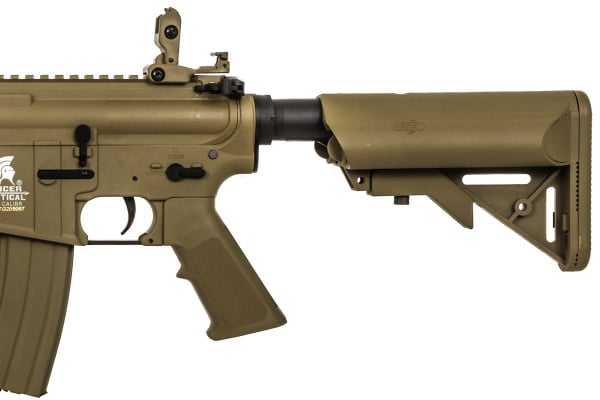 Lancer Tactical LT02T Gen 2 M4 MK18 MOD0 Carbine AEG Airsoft Rifle ( Tan )