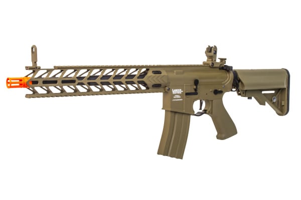 Lancer Tactical Nightwing M4 Carbine ProLine ETC & Full Metal AEG Airsoft Rifle ( Tan / High FPS )