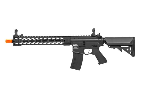 Lancer Tactical Battlehawk 14" Carbine ProLine ETC & Full Metal AEG Airsoft Rifle ( Black / High FPS )