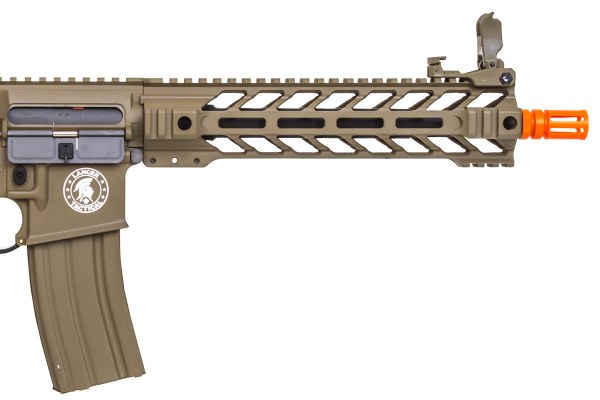 Lancer Tactical LT-34 Enforcer M4 BattleHawk ProLine ETC & Full Metal AEG Airsoft Rifle ( Tan / High FPS )