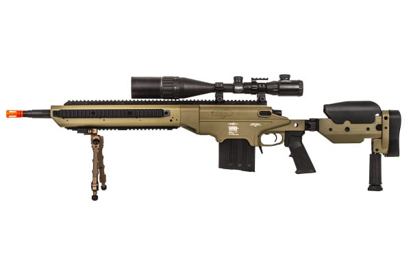 Lancer Tactical LT710T LTR338S Bolt Action Sniper Airsoft Rifle ( Tan )