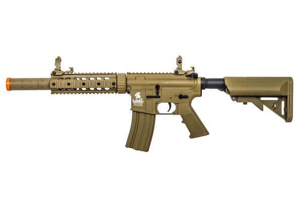 Lancer Tactical LT15TL-G2 Gen 2 M4 SD Carbine AEG Airsoft Rifle Low FPS ( Tan )