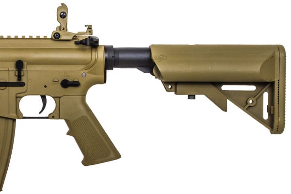 Lancer Tactical LT15TL-G2 Gen 2 M4 SD Carbine AEG Airsoft Rifle Low FPS ( Tan )