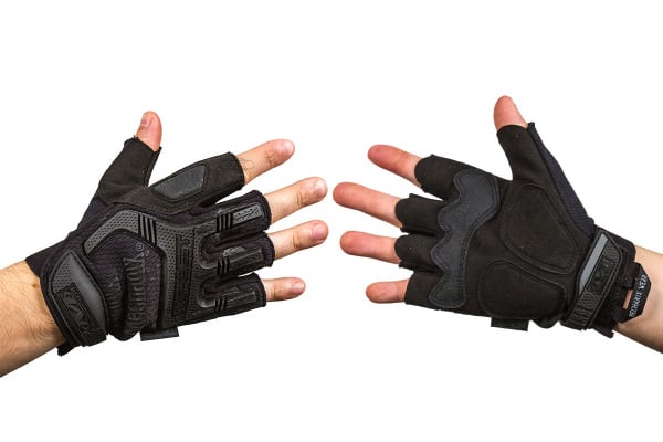 Mechanix Wear M-Pact Fingerless Gloves ( Black / M )