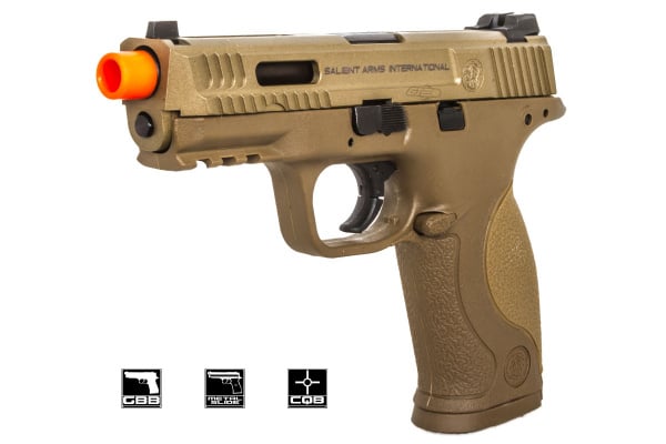 Salient Arms / Smith & Wesson M&P 9 GBB Airsoft Pistol ( Option )