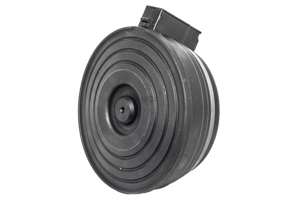 Sentinel Gears Auto Winding AK 3500 rd. AEG High Capacity Electric Drum Magazine ( Black )