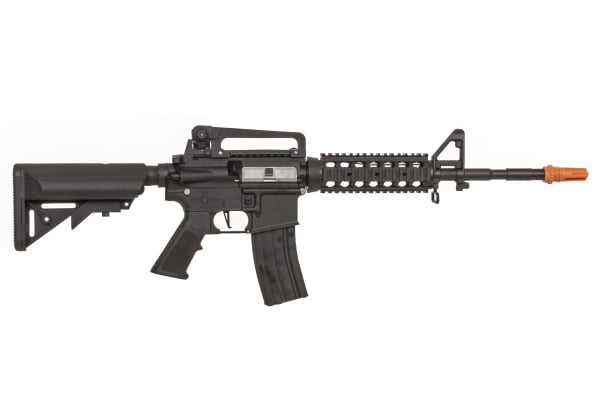 Apex Fast Attack RIS M4 Carbine AEG Airsoft Rifle ( Black / Polymer )