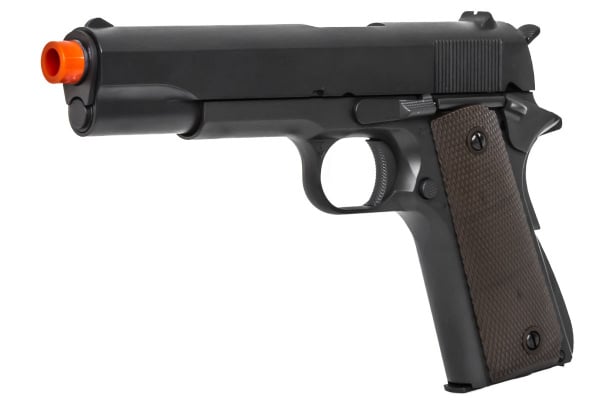 Army Armament Full Metal R31 1911 Gas Blowback Airsoft Pistol With Imitation Wood Grips ( Black )