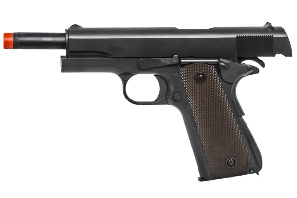 Army Armament Full Metal R31 1911 Gas Blowback Airsoft Pistol With Imitation Wood Grips ( Black )