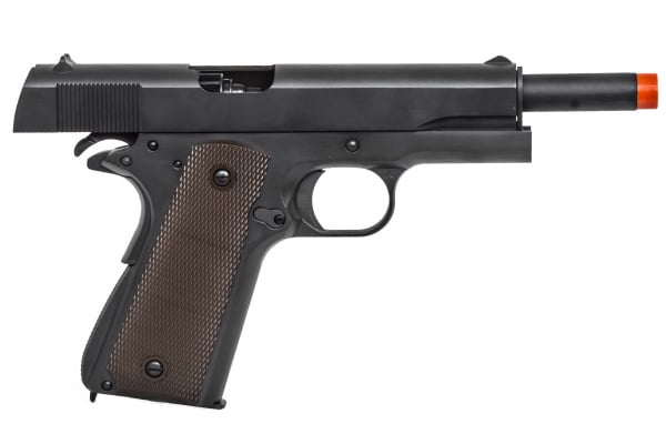 Army Armament Full Metal R31 1911 Gas Blowback Airsoft Pistol With Imitation Wood Grips ( Black )