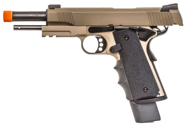 Army Armament Full Metal R32 Gas Blowback Airsoft Pistol ( Tan )