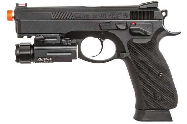 ASG CZ SP-01 GBB Airsoft Pistol ( Black )