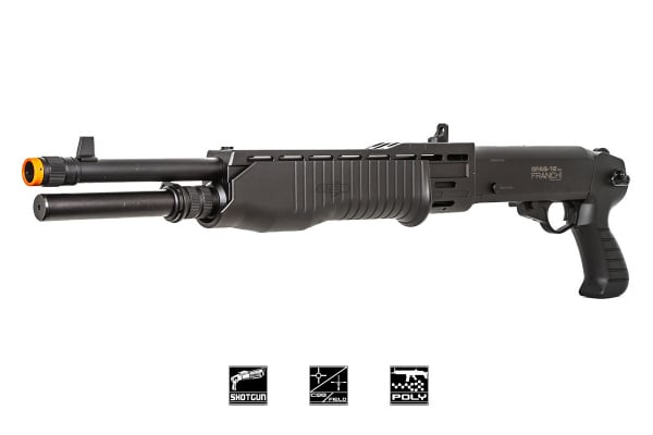 ASG Franchi SPAS-12 3 Burst Spring Airsoft Shotgun ( Black )
