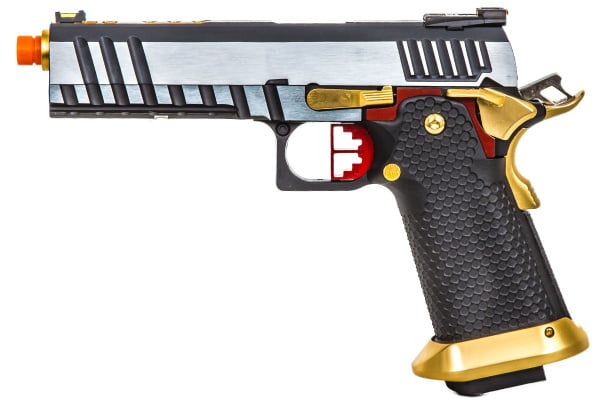 AW Custom "Competitor" GBB Airsoft Pistol ( Black / Gold )