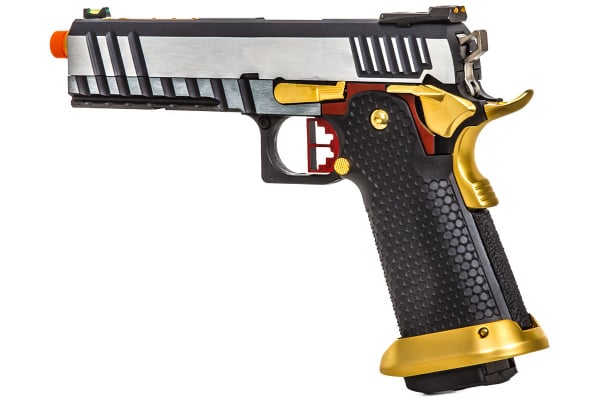 AW Custom "Competitor" GBB Airsoft Pistol ( Black / Gold )