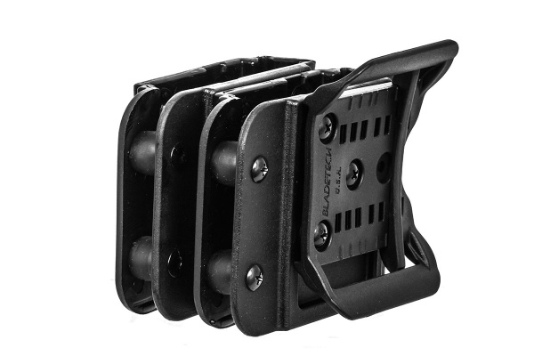 Blade-Tech Industries Revolution AR-15 Double Stacked Magazine Pouch w/ ASR ( Black / Left Hand )