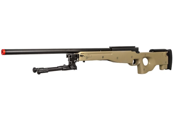 Bravo MK98 Bolt Action Sniper Airsoft Rifle w/ Bipod ( Tan )