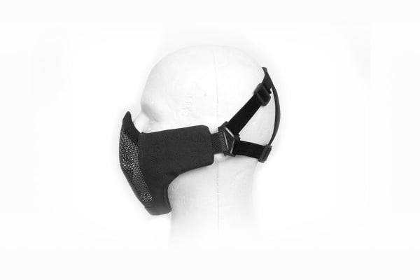 Bravo Airsoft Tactical Gear V.3 Strike Metal Mesh Face Mask ( Black )