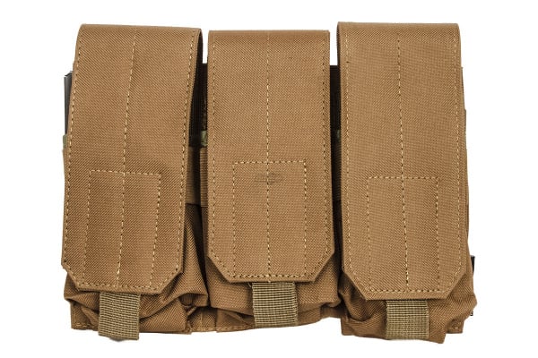 Classic Army M4/M16 Triple Magazine Pouch ( Khaki )