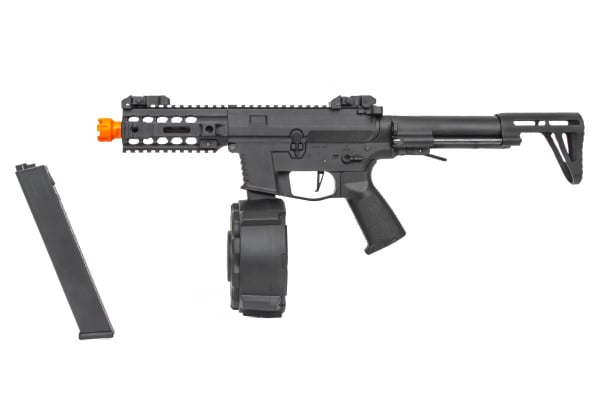 Classic Army ECS PXG 9 AEG Airsoft SMG w/ Auto Drum ( Black )