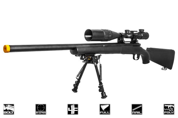 Classic Army M24 LTR Bolt Action Spring Sniper Airsoft Rifle ( Black )