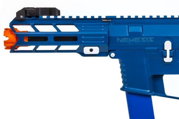 Classic Army Limited Edition Nemesis X9 AEG Airsoft SMG ( Blue / Silver )