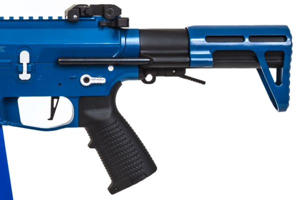 Classic Army Limited Edition Nemesis X9 AEG Airsoft SMG ( Blue / Silver )