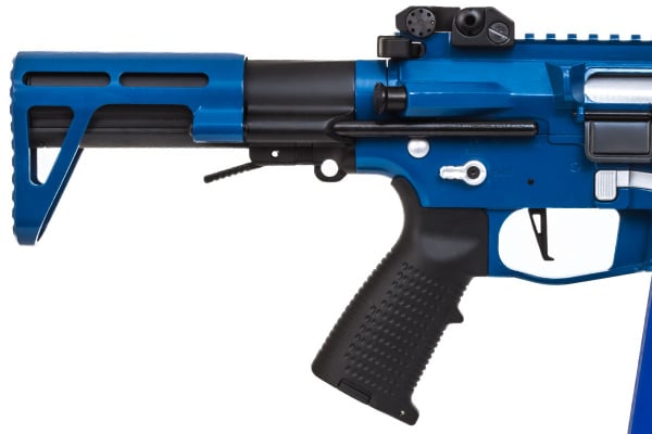 Classic Army Limited Edition Nemesis X9 AEG Airsoft SMG ( Blue / Silver )