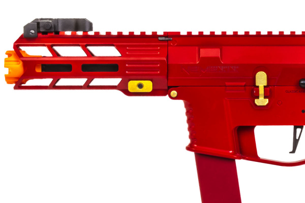 Classic Army Limited Edition Nemesis X9 AEG Airsoft SMG ( Red / Gold )