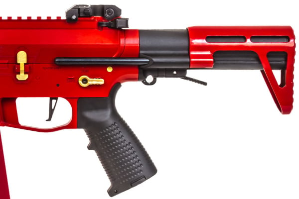 Classic Army Limited Edition Nemesis X9 AEG Airsoft SMG ( Red / Gold )