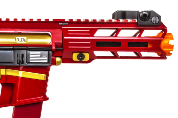 Classic Army Limited Edition Nemesis X9 AEG Airsoft SMG ( Red / Gold )