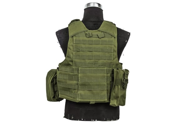 Defcon 900 Denier Complete CFR Plate Carrier ( OD Green )