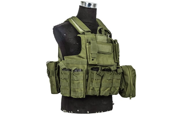 Defcon 900 Denier Complete CFR Plate Carrier ( OD Green )