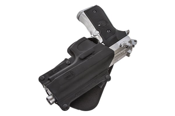 Fobus Beretta Right Handed Holster w/ Paddle ( Black )