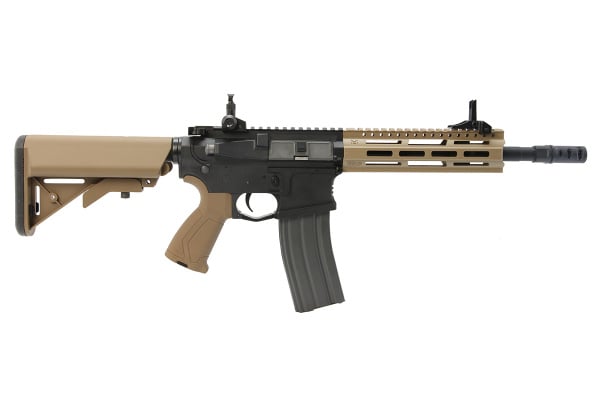 G&G Combat Machine CM16 Raider 2.0 Carbine AEG Airsoft Rifle ( Black / Tan )