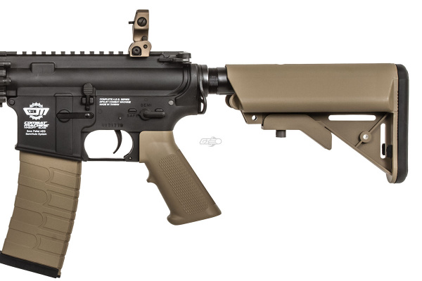 G&G Combat Machine CM18 Mod 1 M4 Carbine AEG Airsoft Rifle ( Black / Tan )