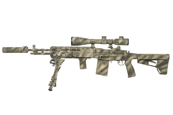 Airsoft GI Custom EBR Carnage AEG Airsoft Rifle